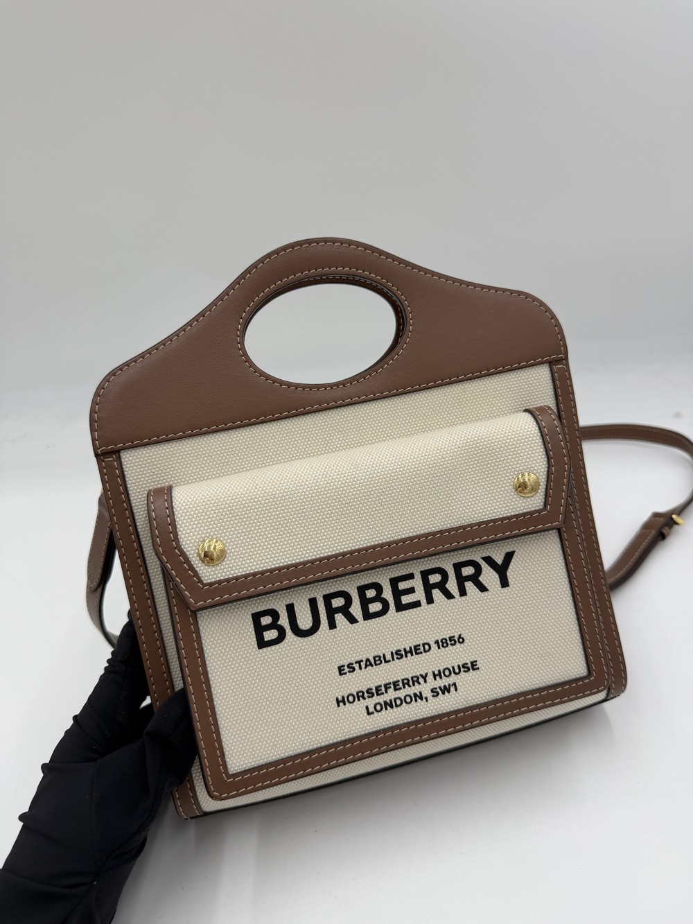 Burberry Horseferry Canvas 2Way